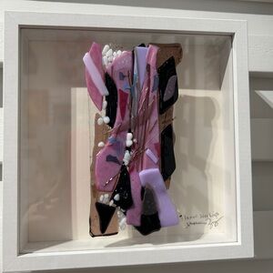 Abstract Glass Art in‎ Frame